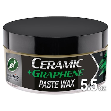 Turtle Wax 53737 Hybrid Solutions Ceramic Patent-Pending Graphene Paste Wax (5.5 oz), Black