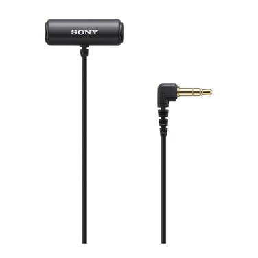 Sony Compact Stereo Lavalier Microphone ECMLV1