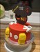 Q-BAKER 8 Pieces Mouse Cookie Cutters,Themed of Mickey Minnie Mouse Shaped Biscuit Molds