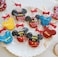 Q-BAKER 8 Pieces Mouse Cookie Cutters,Themed of Mickey Minnie Mouse Shaped Biscuit Molds