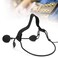 Pwshymi 6.35MM Jack Headband Headset Microphone Earhook Microphone Portable High-Sensitivity Noise Reduction Dynamic for Singing