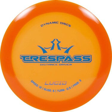 D·D DYNAMIC DISCS Dynamic Discs Lucid Trespass Disc Golf Distance Driver   Overstable Disc Golf Driver   175g