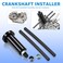 Bestool Crank Case Splitter Separator and Crank Puller Installer Tool Dirt Bike Adapter,10-Piece Set