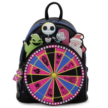 Loungefly NBC Oogie Boogie Wheel Mini Backpack