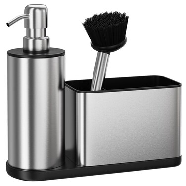 ODesign Sink Caddy Organizer with Soap Dispenser