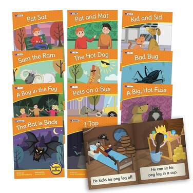 Junior Learning Letters &amp; Sounds Phase 2 Set 2 Fiction