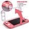 DLseego Protective Case for Switch Lite, Clear Hard PC Case Cover Split Design Shockproof Anti-Scratch Shell Accessories for Switch Lite and Joycon Controller