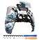 eXtremeRate The Great Wave Touchpad Front Housing Shell Compatible with ps5 Controller BDM-010 BDM-020 BDM-030, DIY Replacement Shell Custom Touch Pad Cover Compatible with ps5 Controller