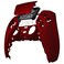 eXtremeRate Touchpad Front Cover Compatible with PS5 Controller, Case Front Housing Replacement Shell with Touch Pad Cover for PS5 Controller (Red)