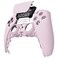 eXtremeRate Sakura Pink Touchpad Front Housing Shell for ps5 Controller, Soft Touch DIY Replacement Shell Custom Touch Pad Cover Faceplate for ps5 Controller - Controller NOT Included