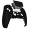 eXtremeRate Touchpad Front Cover Compatible with PS5 Controller, Case Front Housing Replacement Shell with Touch Pad Cover for PS5 Controller (Black)