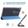 ProCase iPad Mini Case for iPad Mini 5 2019/ Mini 4, Mini 1 2 3 with Soft TPU Back Cover, Slim Lightweight Tri-fold Smart Shell Steady Stand Protective Case for iPad Mini 5/4/3/2/1 -Navy