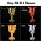 AMOLEN PLA 3D Printer Filament 1.75mm, Silk Bundle - Gold, Silver, Bronze, Red Copper - 200g X 4 Spools