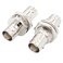 exgoofit BNC Female to Female Adapter Bulkhead Connector RF Coax Extension BNC Coupler for CCTV Security Camera System … (4-Pack)