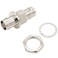 exgoofit BNC Female to Female Adapter Bulkhead Connector RF Coax Extension BNC Coupler for CCTV Security Camera System … (4-Pack)