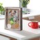 BECTSBEFF 11x14 Shadow Box, Large Shadow Box Frame with Glass, Rectangle Flowers Shadow Box Display Case with Hinge, Solid Wood Memory Box for Memorabilia Photos Awards Medals-White