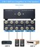 SOLUPEAK P2 2 Way Amp/Speaker Switch Selector Box, Passive Audio Switcher