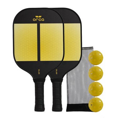 Orca Paddle Co. Orca Amity Pickleball Paddle Deluxe 2 Player Combo Set