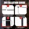 Dawn Railing 20 Pairs Invisible Cable Railing Hardware Kit for 1/8" Cable