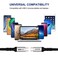 SUMPK Short USB C Cable 100W, 1.5ft 2 Packs, 10Gbps Data Speed, 4K Video