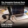 Zoom ZUM-2 USB Podcast Microphone Pack