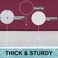 Smiry Memory Foam Bath Mat 30x20, Extra Soft and Absorbent Bathroom Rugs