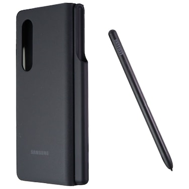 Samsung Galaxy Z Fold 3 Phone Case with S Pen, Protective Cover, Heavy Duty, Shockproof Smartphone Protector, US Version, Black,EF-FF92PCBEGUS