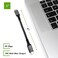 Vebner 6-Inch Extra Short USB4 Cable - 40Gbps Supports 100W (20V, 5A) Charging - Compatible with Thunderbolt 3 and USB-C (2-Pack)