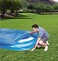 Dewfond Rectangular Pool Cover 120 in x 72 in Rectangle Inflatable Swimming Pool Cover Dustproof Pools Protector(305 cm x183 cm) (only Cover)