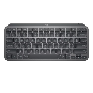 Logitech MX Keys Mini Minimalist Wireless Illuminated Keyboard, Compact, Bluetooth, USB-C, for Apple macOS, iOS, Windows, Linux, Android - Graphite - With Free Adobe Creative Cloud Subscription