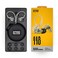 CTM CE110 Universal Secure Fit Professional in-Ear Studio and Live Performance Reference Monitor Featuring Full Frequency Single Dynamic Driver with W.I.S.E. Technology, Clear