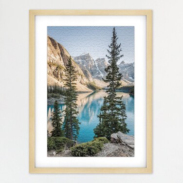 MCS Frame for Puzzles, Natural, 20 x 27 in or smaller