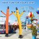 MOUNTO 8ft Inflatable Dancer for Replacement (Orange)