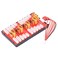 Dilwe RC Parallel Charging Board, 2 in 1 Parallel Charging Board XT60+XT30 Charging Board for 2S‑6S Lipo Battery