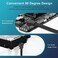 Electop SATA III Cable, 6Gbps 90 Degree Right Angle HDD SDD Data Cable, SATA 3.0 Nylon Braided Cable with Locking Latch for SATA HDD, SSD, CD Driver, CD Writer(20 Inch, Black,5 Pack)