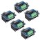 DORHEA 5PCS BTS7960 DC Stepper Motor Driver Module 43A Current Limit Control Module H-Bridge PWM Smart Car Board Compatible with Ar duino Raspberry Pi Smart Car