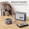 Ezcap Bluetooth Cassette Player, Walkman Tape Player with 3.5mm Jack Headphone and Speaker, Auto Reverse Function, USB Power/AA Battery Power