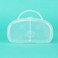 Accmor Pacifier Case, Pacifier Container, Big Pacifier Case Hold 2 Pacifiers, Pacifier Holder Case for Travel, BPA Free,Transparent