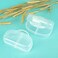 Accmor Pacifier Case, Pacifier Container, Big Pacifier Case Hold 2 Pacifiers, Pacifier Holder Case for Travel, BPA Free,Transparent