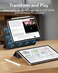 ESR For iPad Mini 6 Case, Magnetic iPad Mini 6 Case, Convenient Magnetic Attachment, Auto Sleep/Wake Function, Support Pencil 2 Complete (Black)