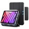 ESR For iPad Mini 6 Case, Magnetic iPad Mini 6 Case, Convenient Magnetic Attachment, Auto Sleep/Wake Function, Support Pencil 2 Complete (Black)