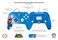 PowerA Enhanced wired controller for nintendo switch - mario pop art (nintendo switch)