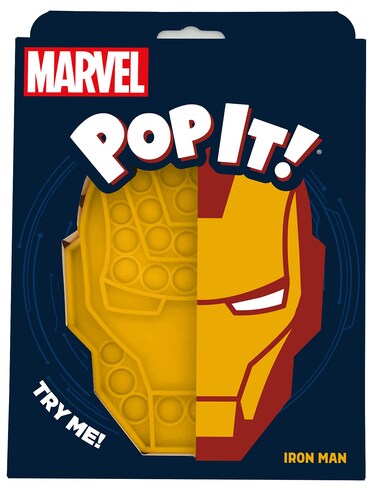 Chuckle & Roar POP IT! Marvel Iron Man - Officially Licensed