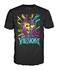 Funko Black Light Venom (Eddie Brock) Pop &Tee Size Large