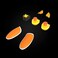Thrustmaster ESWAP X LED Orange Crystal Pack &ndash; Customizable Gaming Controller Accessories for Enhanced Play