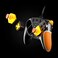 Thrustmaster ESWAP X LED Orange Crystal Pack &ndash; Customizable Gaming Controller Accessories for Enhanced Play