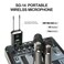 SGPRO SG-14 Dual Wireless Handheld Microphone Set with Compact Receiver