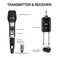 SGPRO SG-14 Dual Wireless Handheld Microphone Set with Compact Receiver