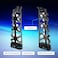 NexiGo PS5 Accessories Cooling Fan [Auto On/Off] with LED Light, for Both Disc and Digital Editions, Efficient Cooling System, Compatible with Horizontal Stand