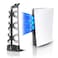 NexiGo PS5 Accessories Cooling Fan [Auto On/Off] with LED Light, for Both Disc and Digital Editions, Efficient Cooling System, Compatible with Horizontal Stand